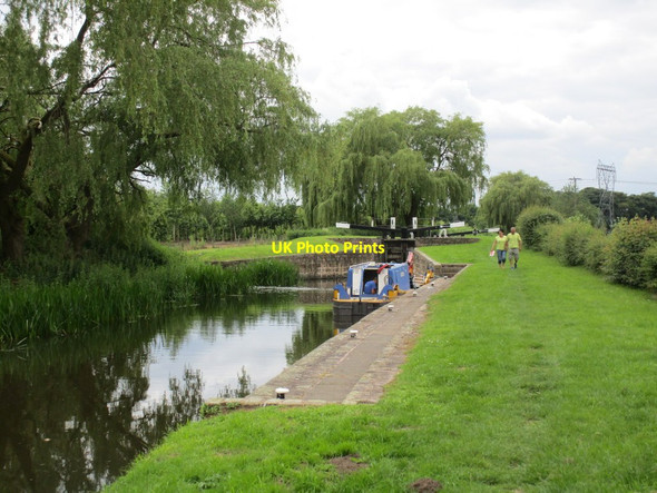 Photo 6"x4" Forest Top Lock (lock54) Barnby Moor c2014