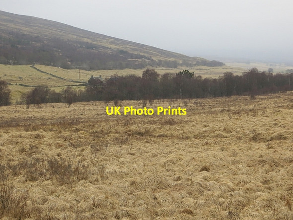 Photo 6"x4" Rough ground, Dalreoch Meall Dubh-ghlas c2014