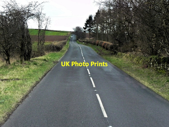 Photo 6"x4" B824, Old Military Road Doune\/NN7301 c2014