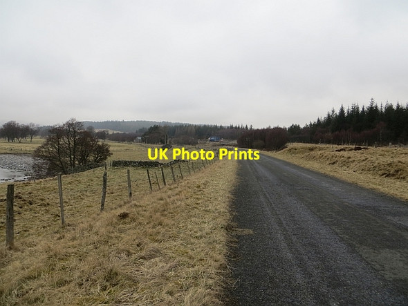 Photo 6"x4" Old A9 River Garry\/NN7369 c2014