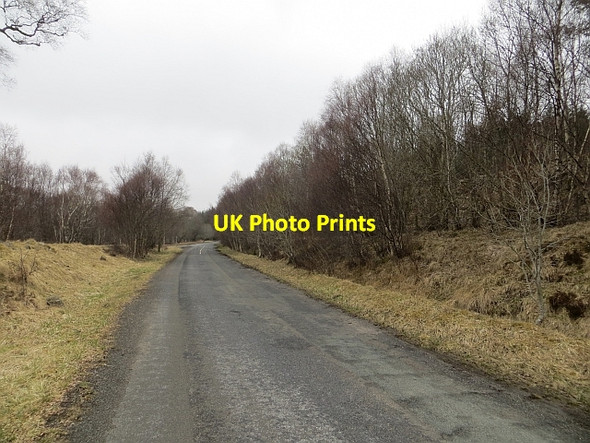 Photo 6"x4" Old A9, Dalnacardoch Dalnacardoch Lodge c2014