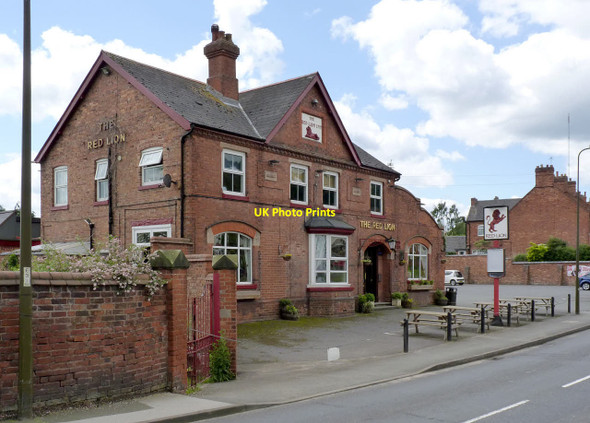 Photo 6"x4" The Red Lion, Hopwas Hopwas c2014