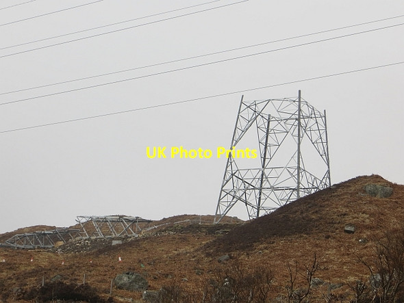 Photo 6"x4" Beauly - Denny construction Wade Ston c2014