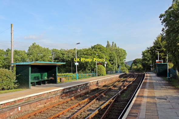 Photo 6"x4" Pen-y-ffordd railway station Penyffordd c2014