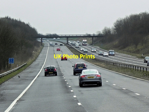 Photo 6"x4" Southbound M6 near Old Hutton Old Hutton\/SD5688 c2014