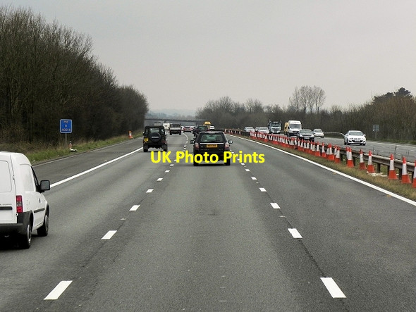 Photo 6"x4" Southbound M6 near Holme Greystone\/SD5179 c2014