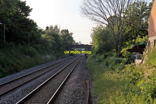 Photo 6"x4" Bridge, Hope railway station Hope\/Yr H\u00f4b c2014