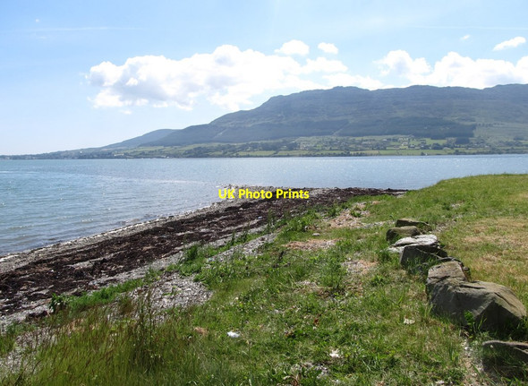 Photo 6"x4" Killowen Point at High Water Rostrevor c2014