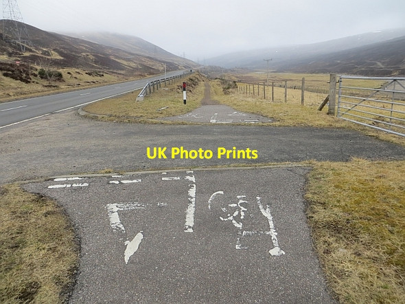 Photo 6"x4" Cycle path, Glen Garry Craig Chaorach c2014
