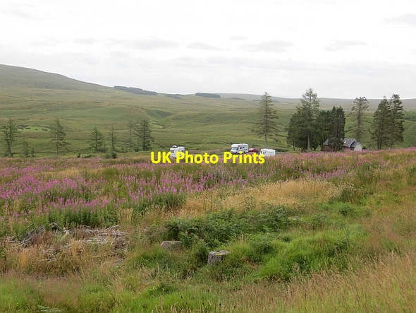 Photo 6"x4" Caravan site, Ballypatrick Forest Cushendun c2013