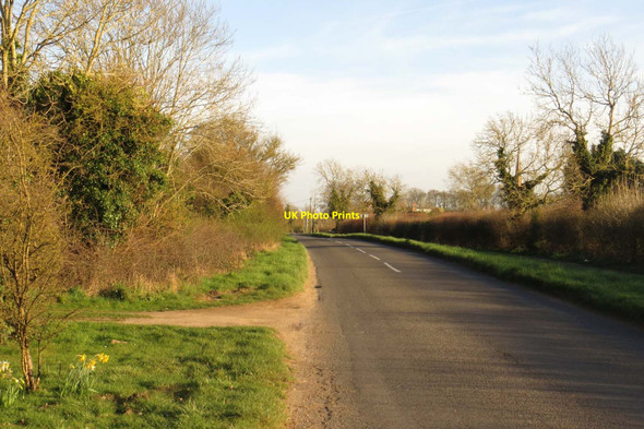 Photo 6"x4" Church Road to Church Hanborough Church Hanborough c2014