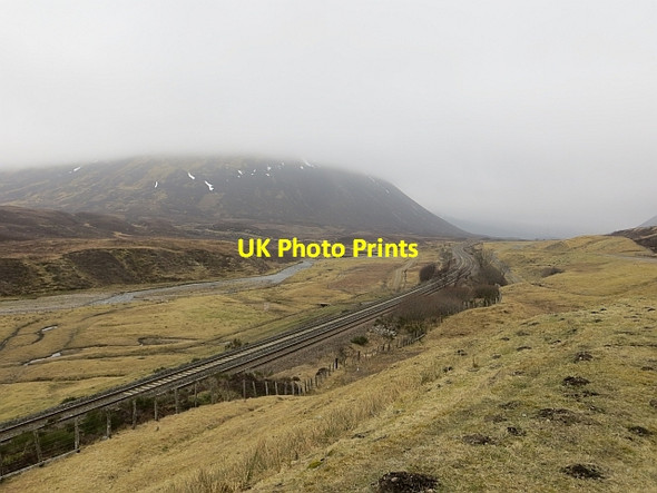 Photo 6"x4" Pass of Drumochter Creag nan Ubhal c2014
