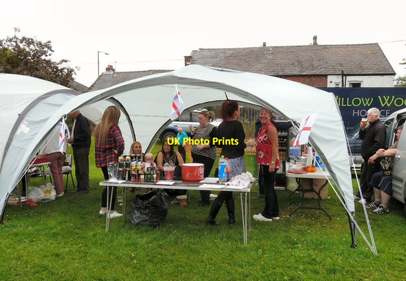Photo 6"x4" Beer tent at Gee Cross Fete 2014 Hyde\/SJ9494 c2014
