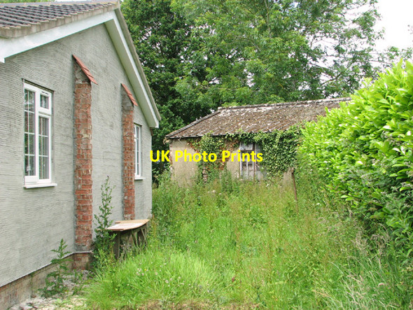 Photo 6"x4" Headquarters site at RAF Shipdham High Common\/TF9905 c2014