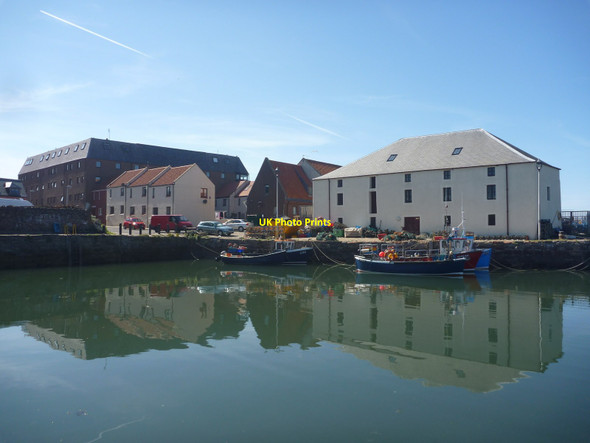 Photo 6"x4" Coastal East Lothian : Still Water At Cromwell Harbour, Dunbar Dunbar c2014