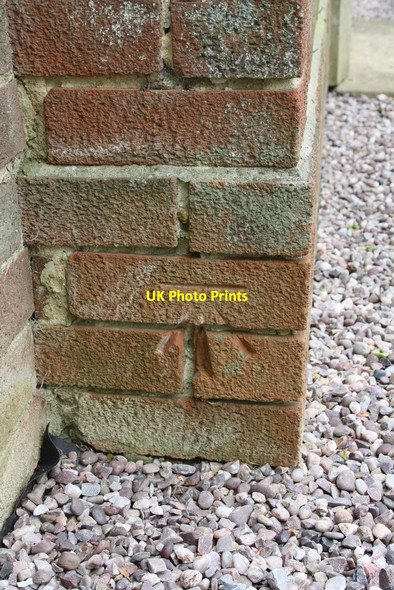 Photo 6"x4" Benchmark on police office, Oxford Road Banbury\/SP4540 c2014