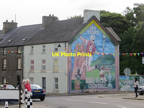 Photo 6"x4" Mural, Cushendall Cushendall c2013