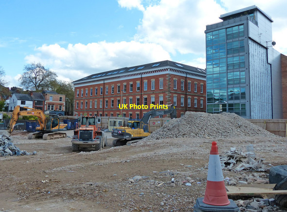 Photo 6"x4" The site of the former New Walk Centre Leicester c2015