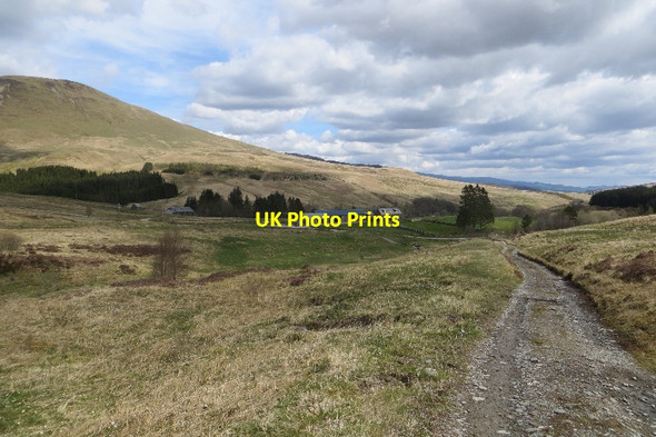 Photo 6"x4" Comrie to Callander road, Glen Artney Auchinner c2015