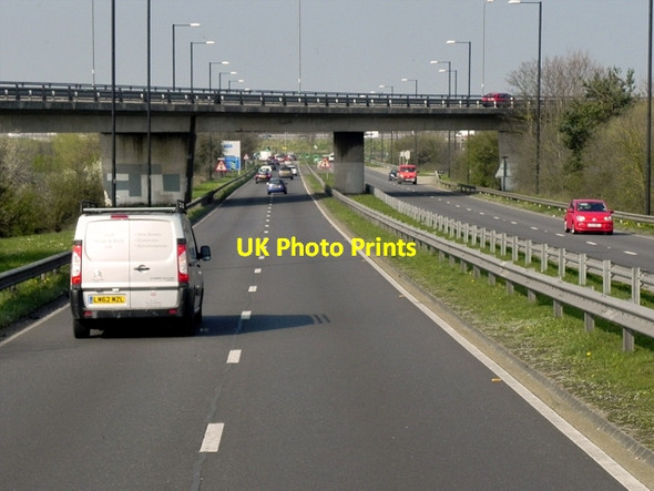 Photo 6"x4" A332 crossing the A355 near Eton Eton c2015