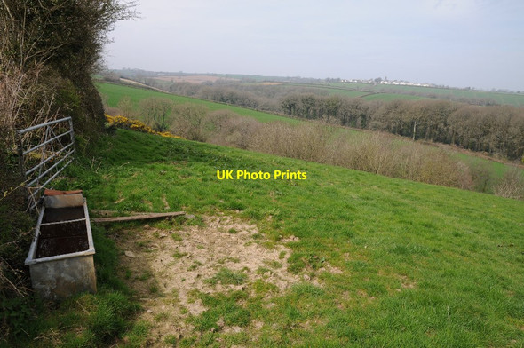 Photo 6"x4" Farmland near Buckland Brewer Buckland Brewer c2015