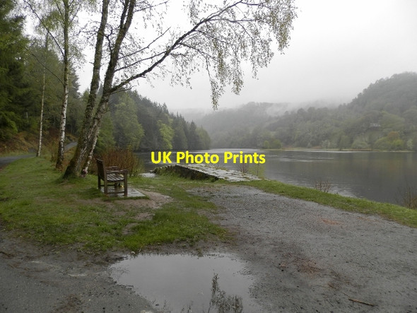 Photo 6"x4" Jetty at Loch Faskally Faskally c2015