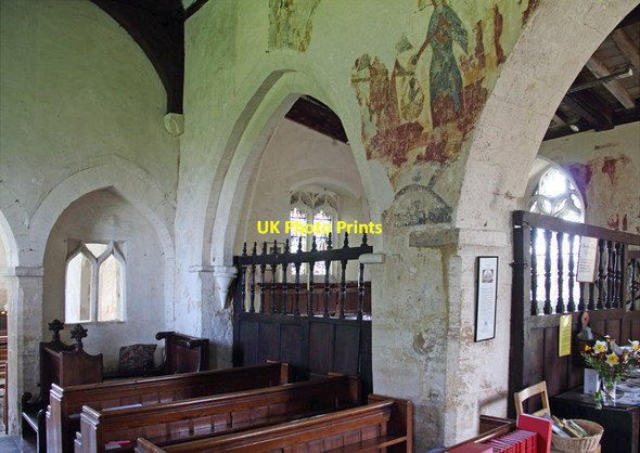 Photo 6"x4" St Botolph, Slapton - Interior Abthorpe c2015