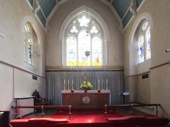 Photo 6"x4" Christ Church, Ashford - Chancel Ashford\/TR0042 c2015