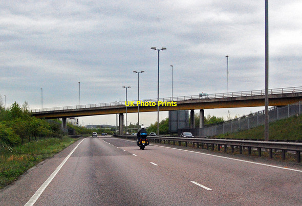 Photo 6"x4" A120 road bridge Takeley Street c2015