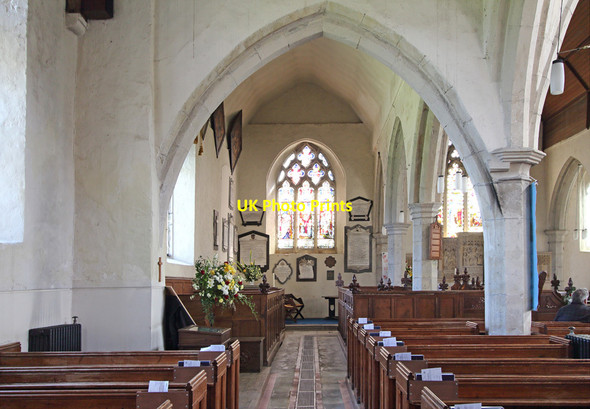 Photo 6"x4" St Mary the Virgin, Great Chart - North aisle Great Chart c2015