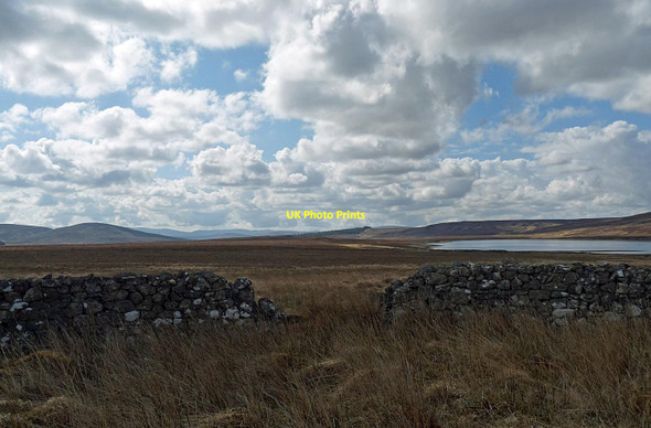 Photo 6"x4" Sheepfold near Reisg farmstead, Sutherland Lochside\/NC8735 c2015