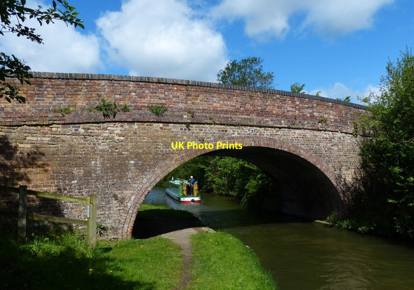 Photo 6"x4" Bridge 27: Johnson's Bridge Brinklow\/SP4379 c2015