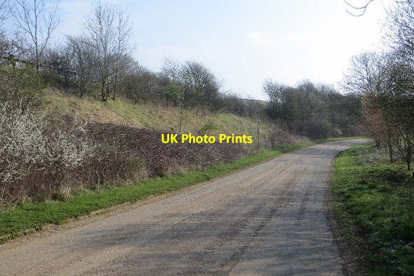 Photo 6"x4" A35 embankment Uploders c2015