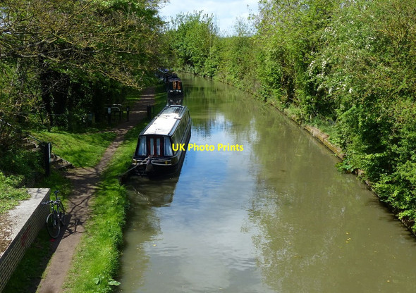 Photo 6"x4" The Oxford Canal in Newbold on Avon Rugby c2015