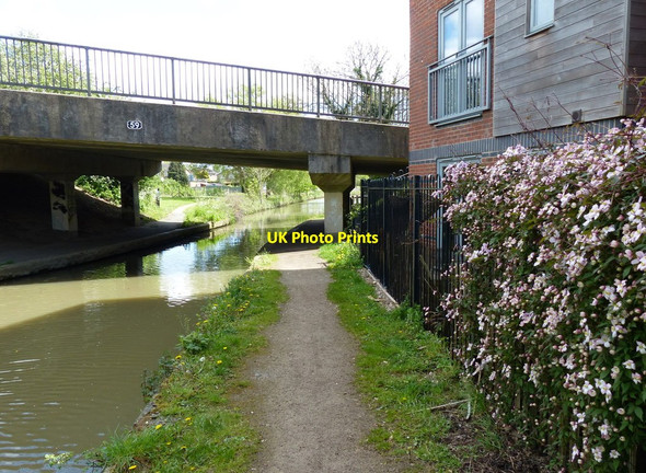 Photo 6"x4" Bridge 59: Boughton Road Bridge Rugby c2015