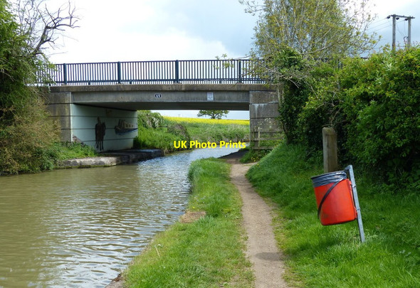 Photo 6"x4" Bridge 69: Kent Road Bridge Rugby c2015