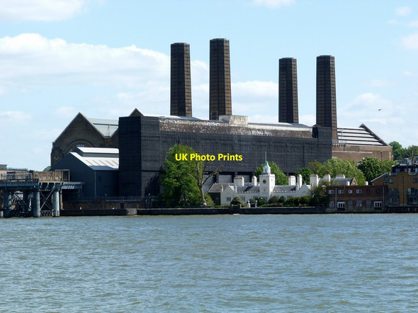 Photo 6"x4" Greenwich Power Station Greenwich\/TQ3977 c2015