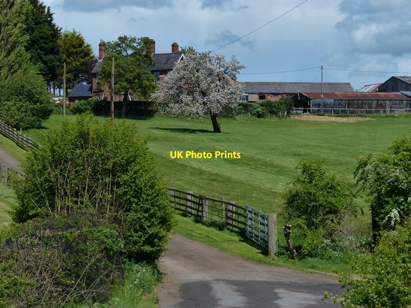 Photo 6"x4" Normandy Farm near the Oxford Canal Hillmorton c2015