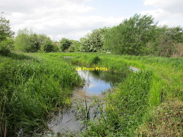 Photo 6"x4" Canal feeder near Kilton Lock Worksop c2015