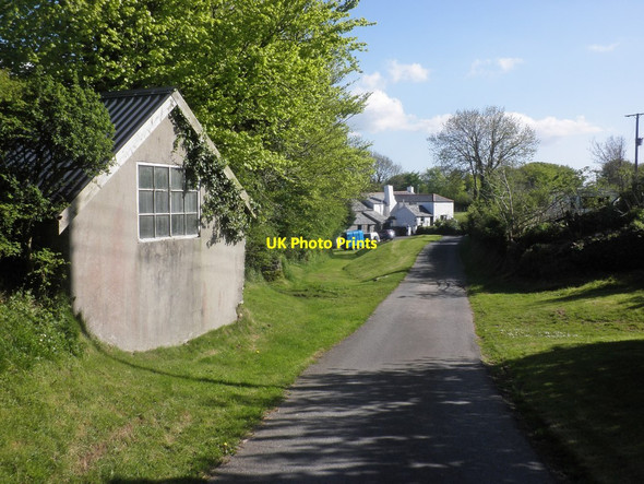Photo 6"x4" Brinscott Farm Berry Down Cross c2015