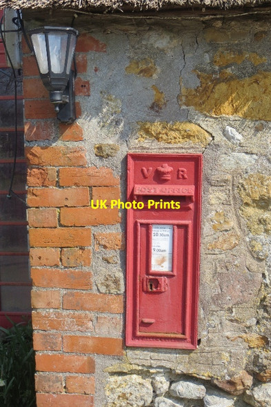 Photo 6"x4" Post box, Shave Cross Bluntshay c2015