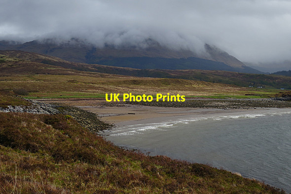 Photo 6"x4" Unnamed Beach from Rubha Meadhonach Cuil\/NM9855 c2015