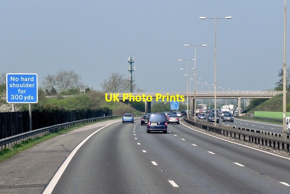 Photo 6"x4" Riding Court Road Bridge, Westbound M4 Slough\/SU9979 c2015