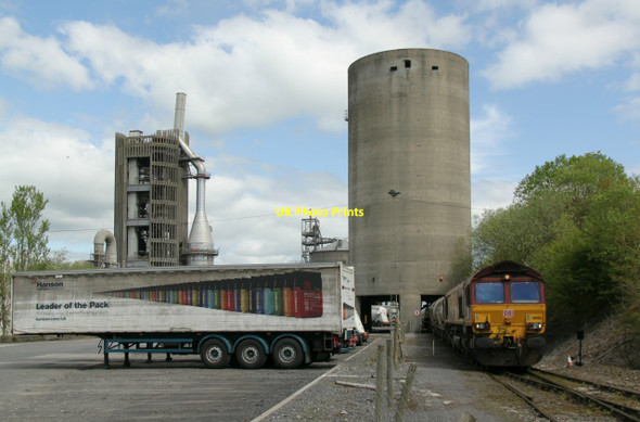 Photo 6"x4" Hanson Cement, Clitheroe Clitheroe\/SD7441 c2015