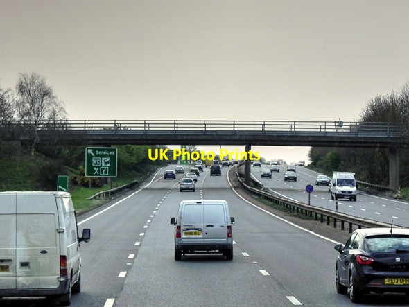 Photo 6"x4" A3 Ripley Bypass, Rose Lane Bridge Ripley\/TQ0556 c2015
