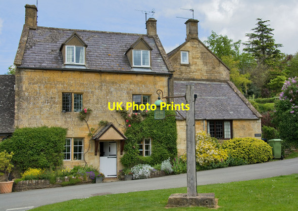 Photo 6"x4" House in Stanton, Gloucestershire Laverton\/SP0735 c2015