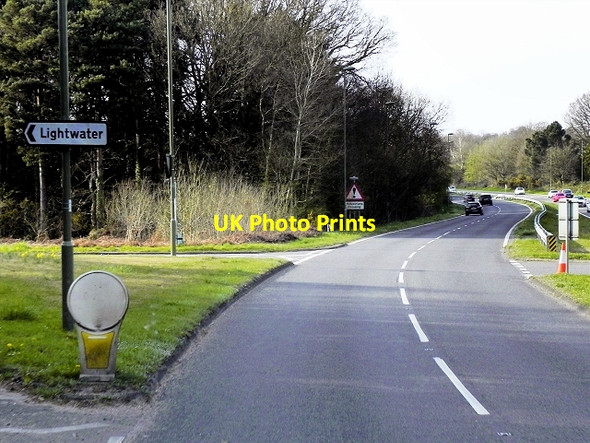 Photo 6"x4" Northbound A322 Donkey Town c2015