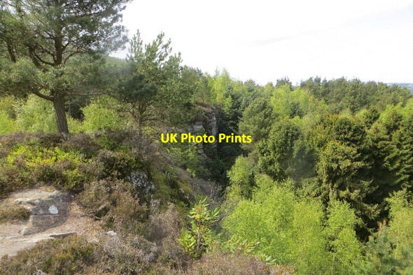 Photo 6"x4" Crags, Falkland Falkland c2015
