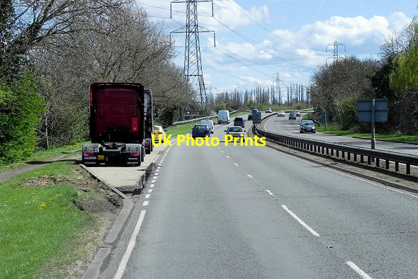 Photo 6"x4" Layby on the A308 near Staines Staines c2015