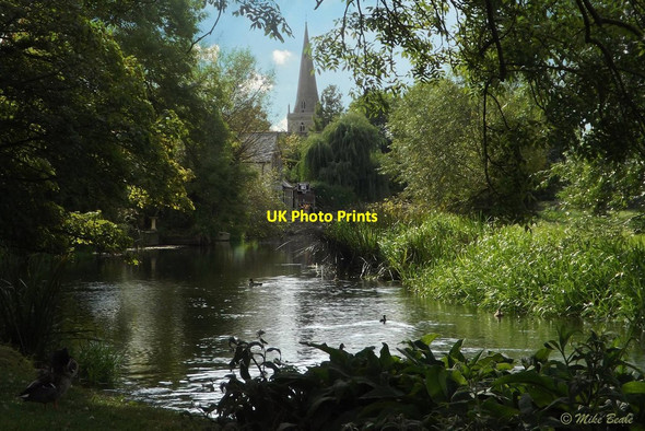 Photo 6"x4" Holy Trinity, Denford Thrapston c2015